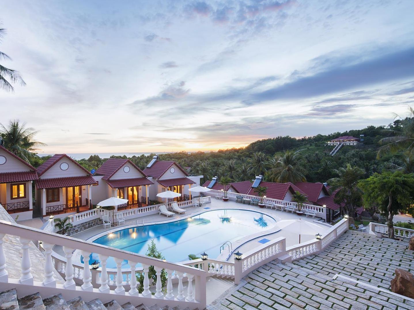 Hong Bin Bungalow Дуонг-Донг Экстерьер фото